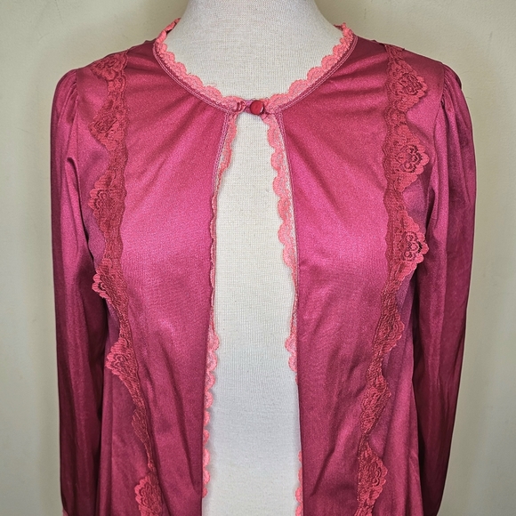 Vintage Barbie Pink Teddy Bodysuit Lingerie & Bed Jacket Set - Picture 4 of 12
